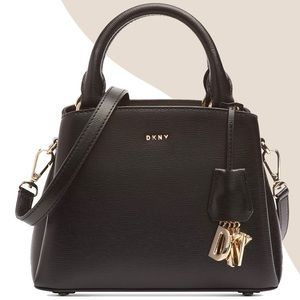 DKNY Paige Small Satchel BlackGold